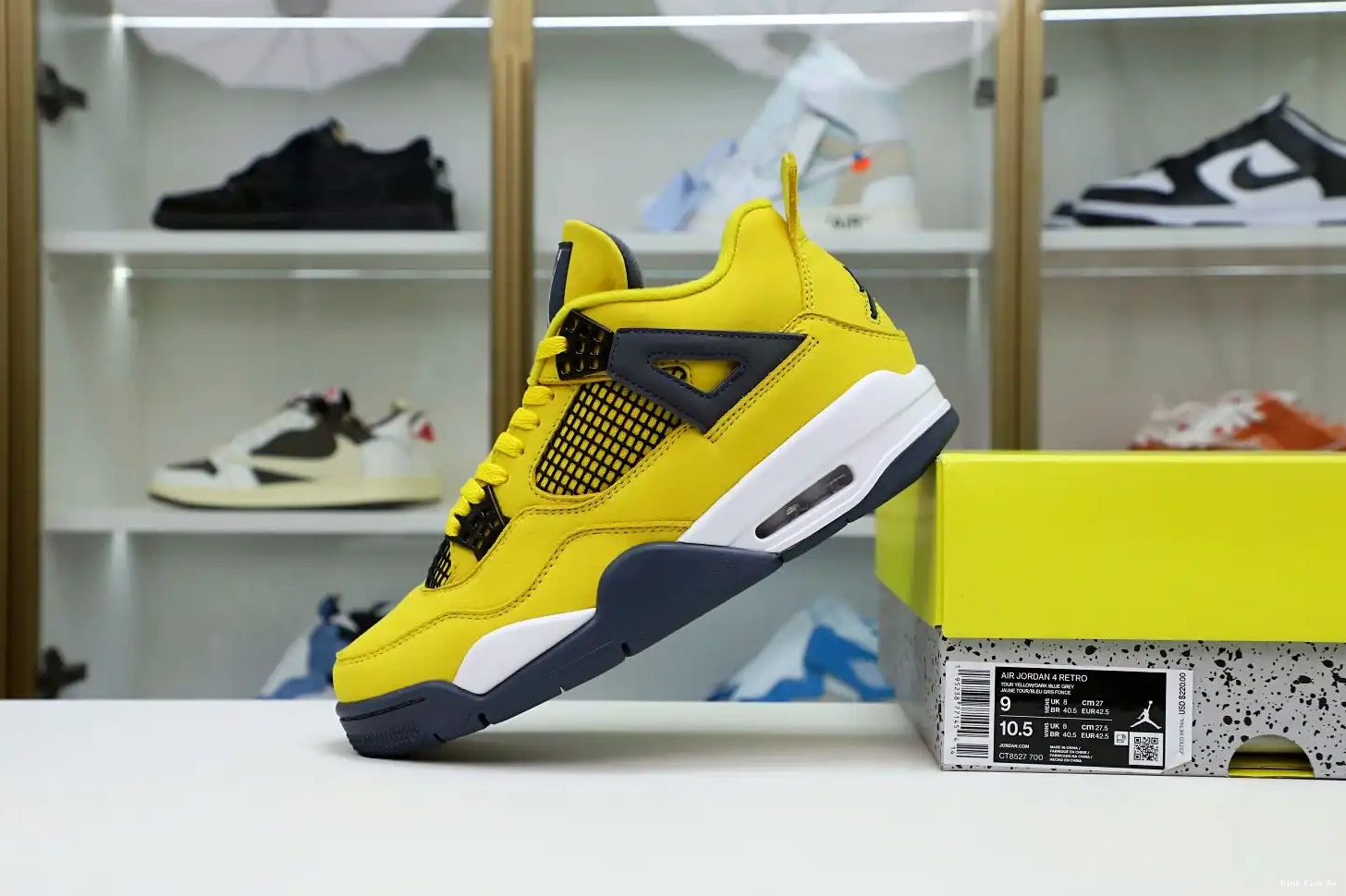 AIR RETRO 4 AIR Kimikick JORDAN 'LIGHTNING' JORDAN 2021 0817